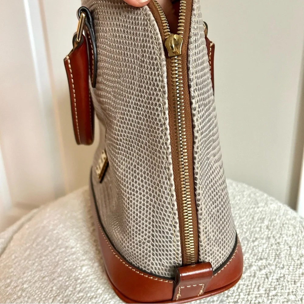dooney & bourke zip top satchel - Picture 6 of 12